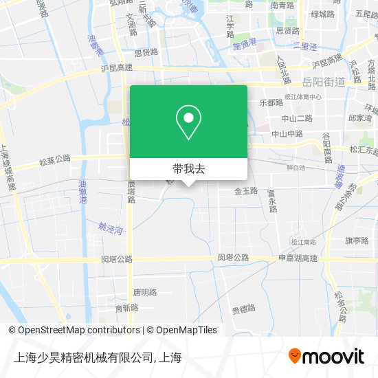 上海少昊精密机械有限公司地图
