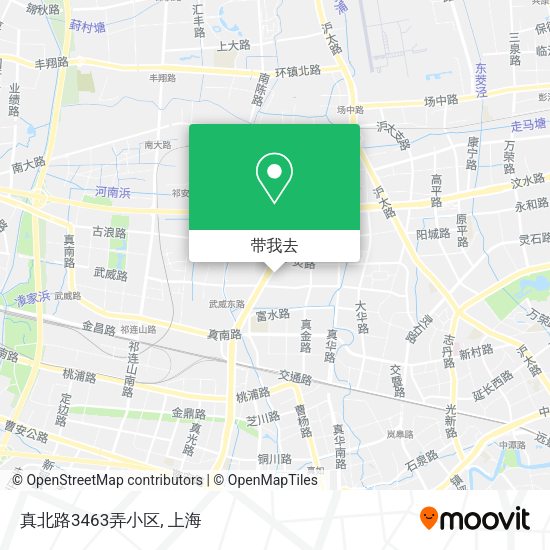 真北路3463弄小区地图