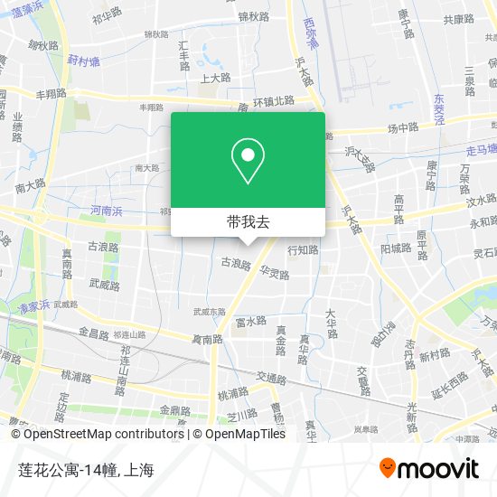 莲花公寓-14幢地图