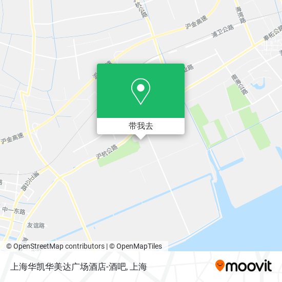 上海华凯华美达广场酒店-酒吧地图