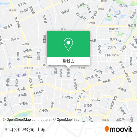 虹口公租房公司地图