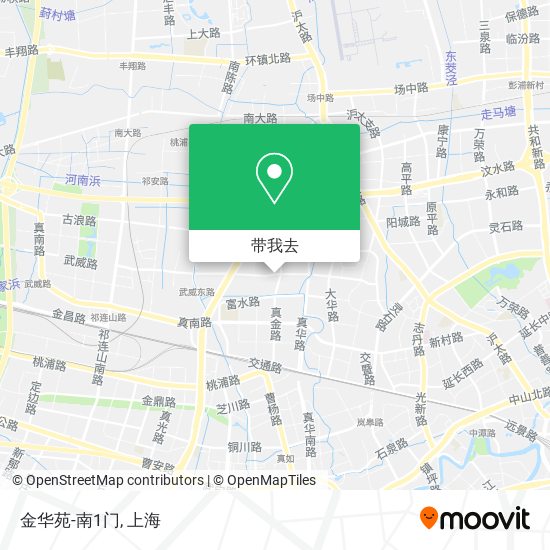 金华苑-南1门地图