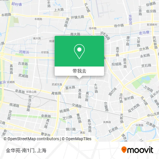 金华苑-南1门地图