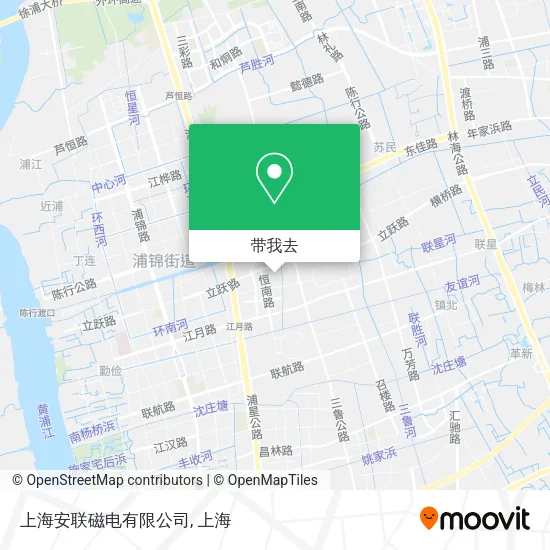 上海安联磁电有限公司地图