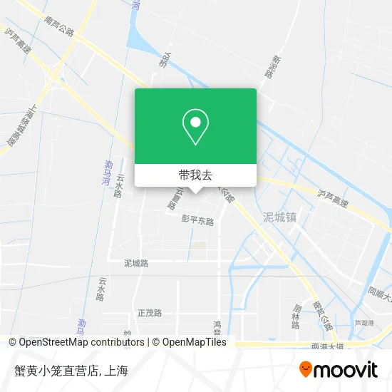 蟹黄小笼直营店地图