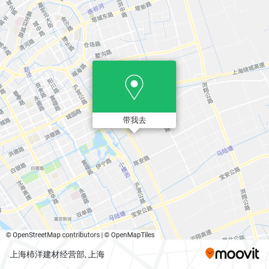 上海杮洋建材经营部地图