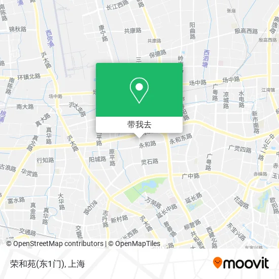 荣和苑(东1门)地图