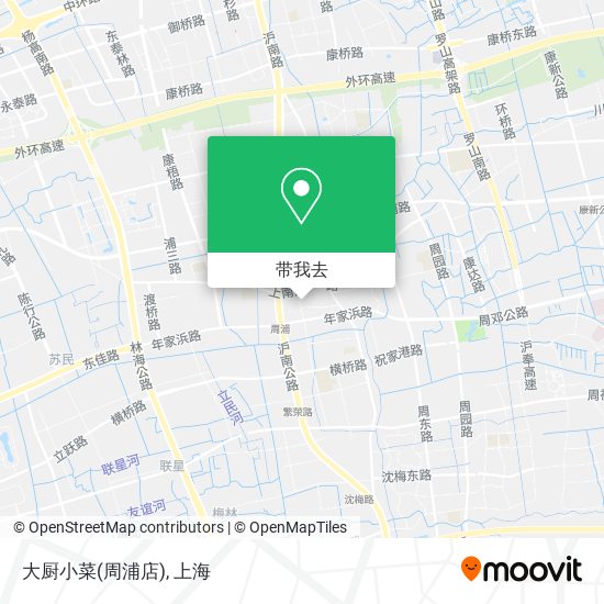 大厨小菜(周浦店)地图
