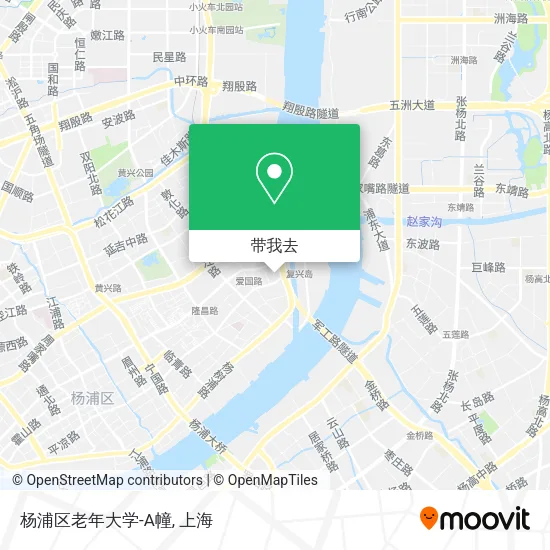杨浦区老年大学-A幢地图