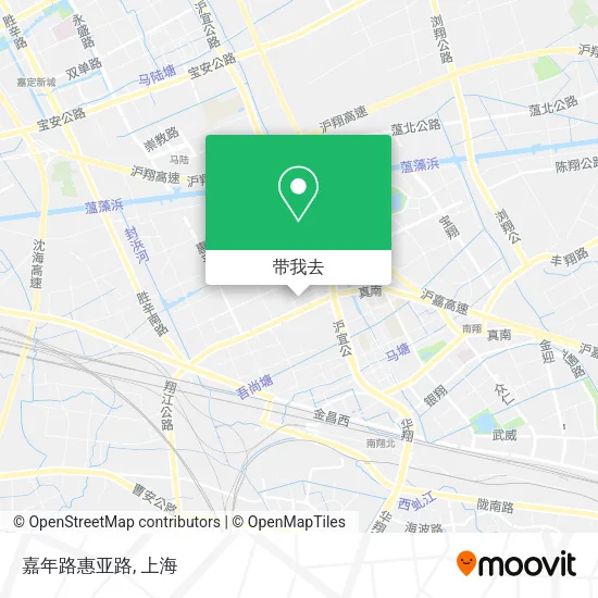 嘉年路惠亚路地图