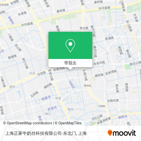 上海正家牛奶丝科技有限公司-东北门地图
