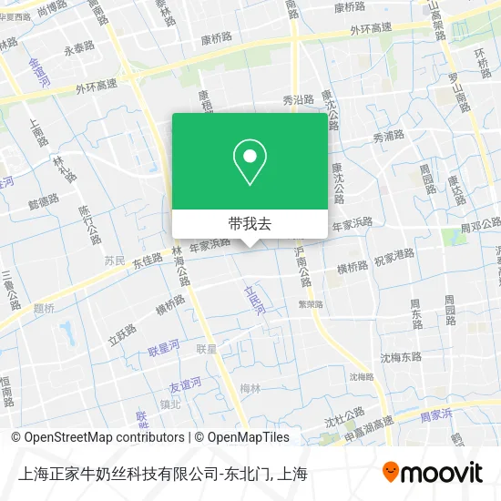 上海正家牛奶丝科技有限公司-东北门地图