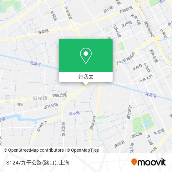 S124/九干公路(路口)地图