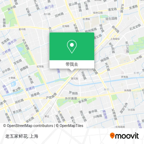 老五家鲜花地图