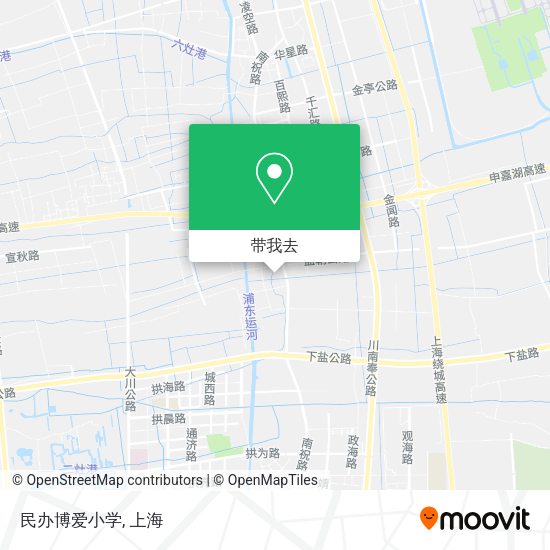 民办博爱小学地图