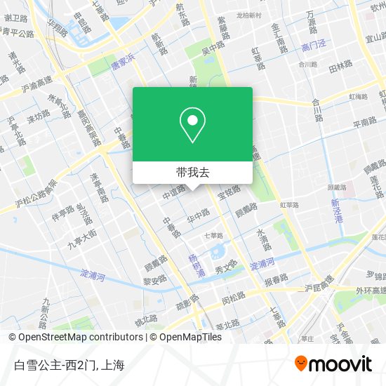 白雪公主-西2门地图