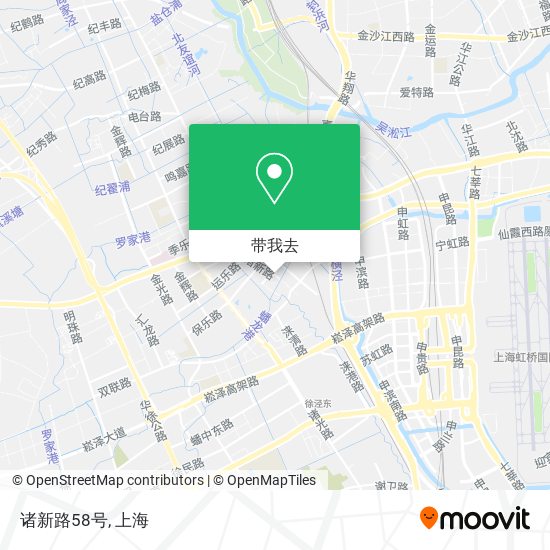 诸新路58号地图