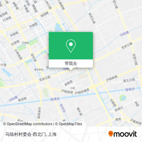 马陆村村委会-西北门地图