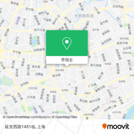 延安西路1451临地图