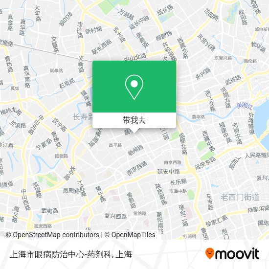 上海市眼病防治中心-药剂科地图