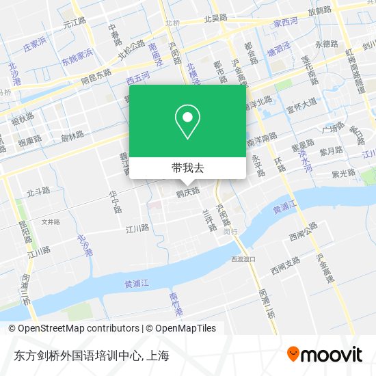 东方剑桥外国语培训中心地图