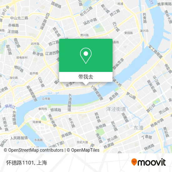 怀德路1101地图