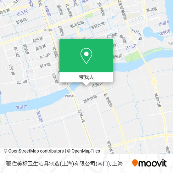 骊住美标卫生洁具制造(上海)有限公司(南门)地图