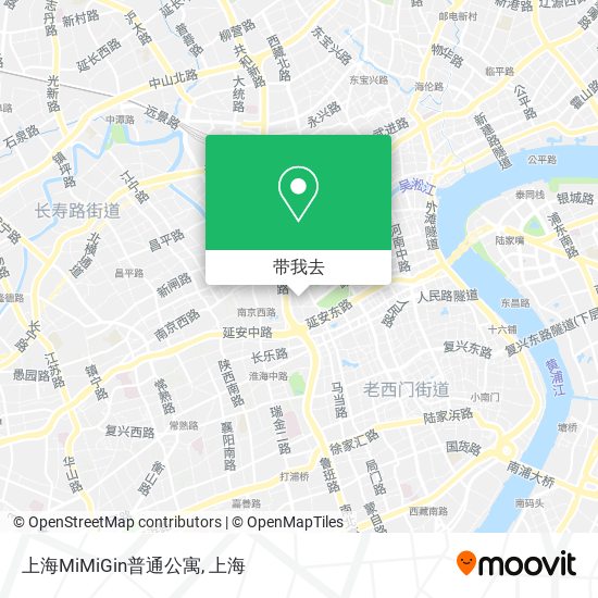 上海MiMiGin普通公寓地图