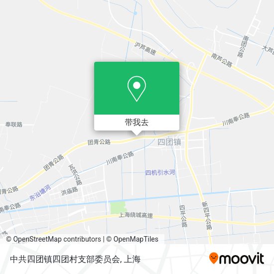中共四团镇四团村支部委员会地图