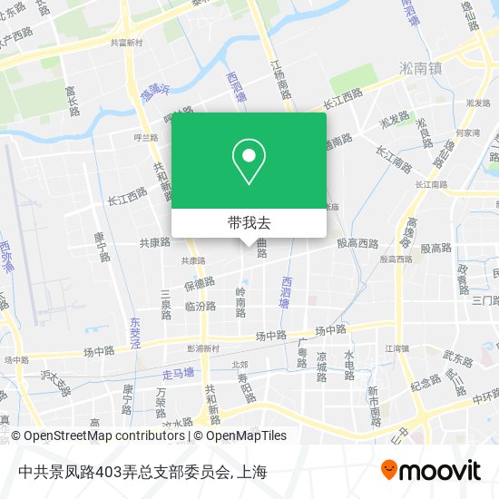 中共景凤路403弄总支部委员会地图