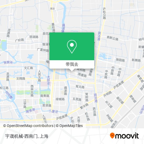 宇晟机械-西南门地图