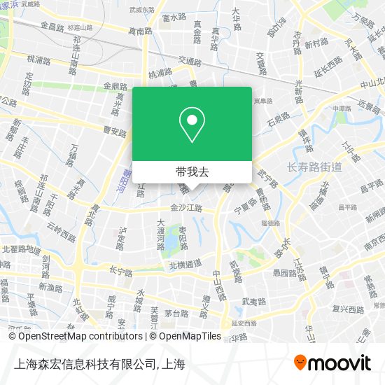 上海森宏信息科技有限公司地图