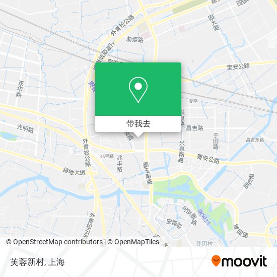 芙蓉新村地图