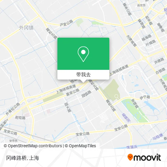 冈峰路桥地图