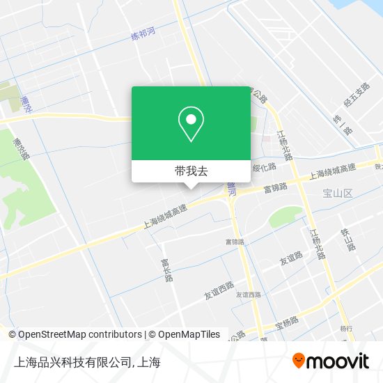 上海品兴科技有限公司地图