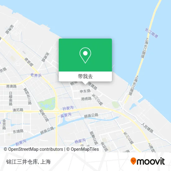 锦江三井仓库地图