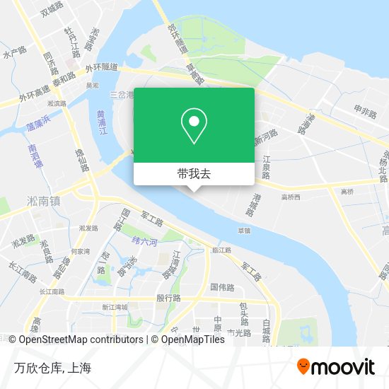 万欣仓库地图