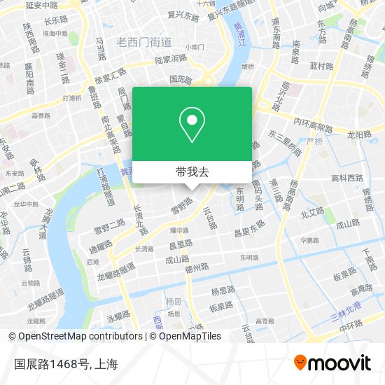 国展路1468号地图