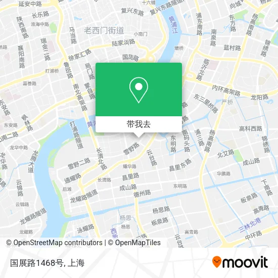 国展路1468号地图