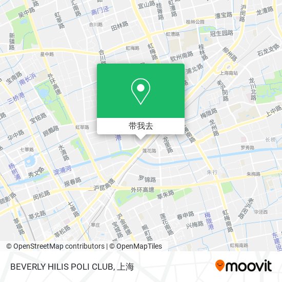 BEVERLY HILIS  POLI CLUB地图