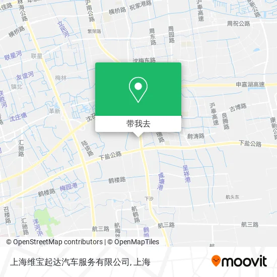 上海维宝起达汽车服务有限公司地图
