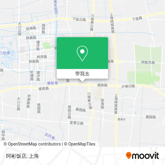 阿彬饭店地图