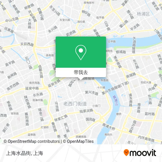 上海水晶街地图