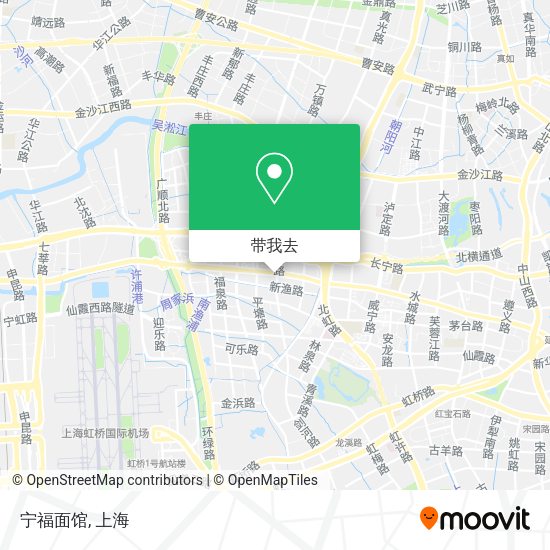 宁福面馆地图