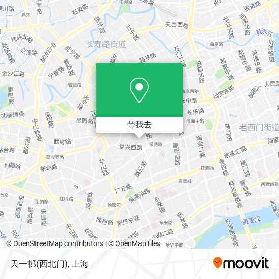 天一邨(西北门)地图
