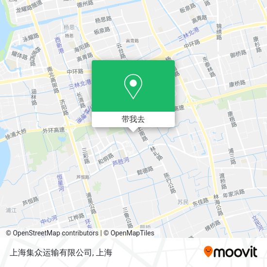 上海集众运输有限公司地图