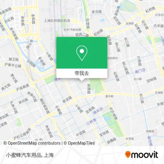 小蜜蜂汽车用品地图