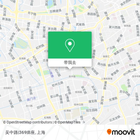 吴中路|369|B座地图