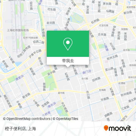 橙子便利店地图