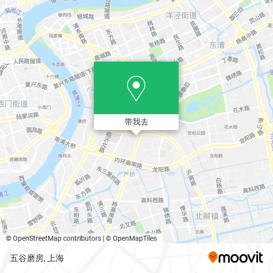 五谷磨房地图